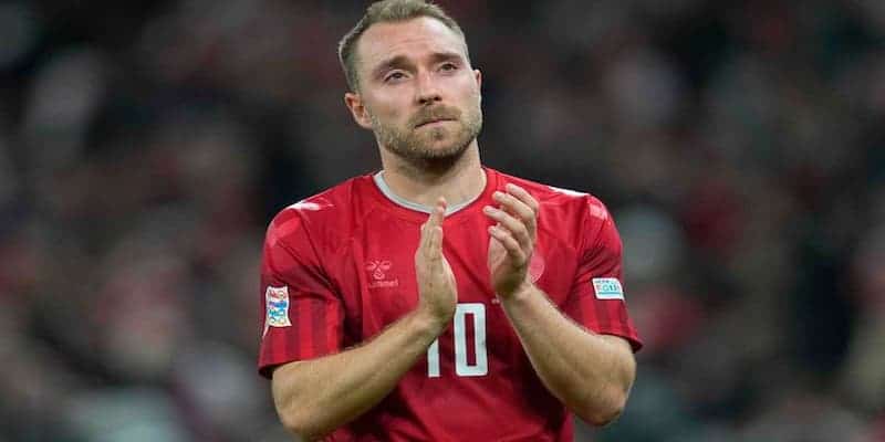 Đan mạch ra quân khó khăn khi bị đại diện châu phi tunisia cầm hoà 6 Christian Eriksen không thể tạo nên sự khác biệt